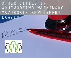 Other cities in Wojewodztwo Warminsko-Mazurskie  employment lawyer